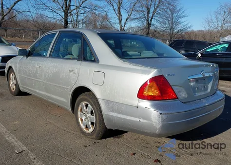 2000 Toyota Avalon Xl from USA, damaged, VIN 4T1BF28B9YU109775